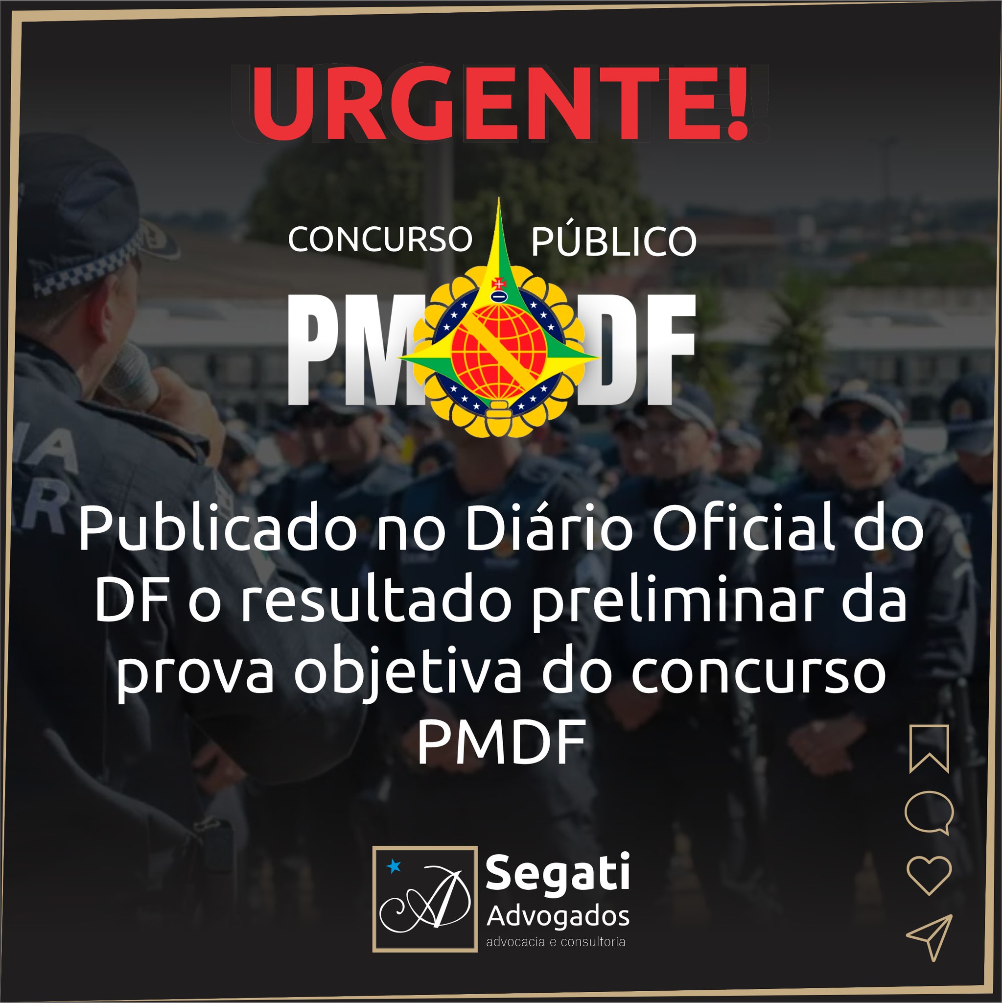 Concurso PMDF - 3 Questões foram anuladas na prova objetiva!