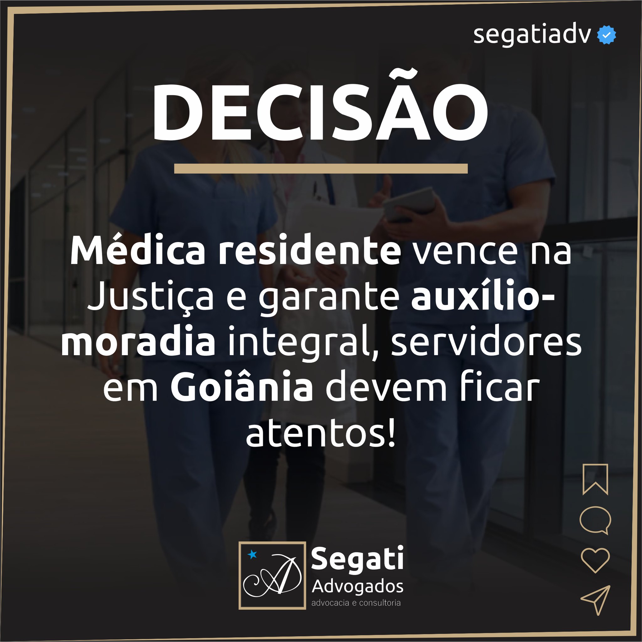 Médica residente vence na Justiça e garante auxílio-moradia integral, servidores em Goiânia devem ficar atentos!
