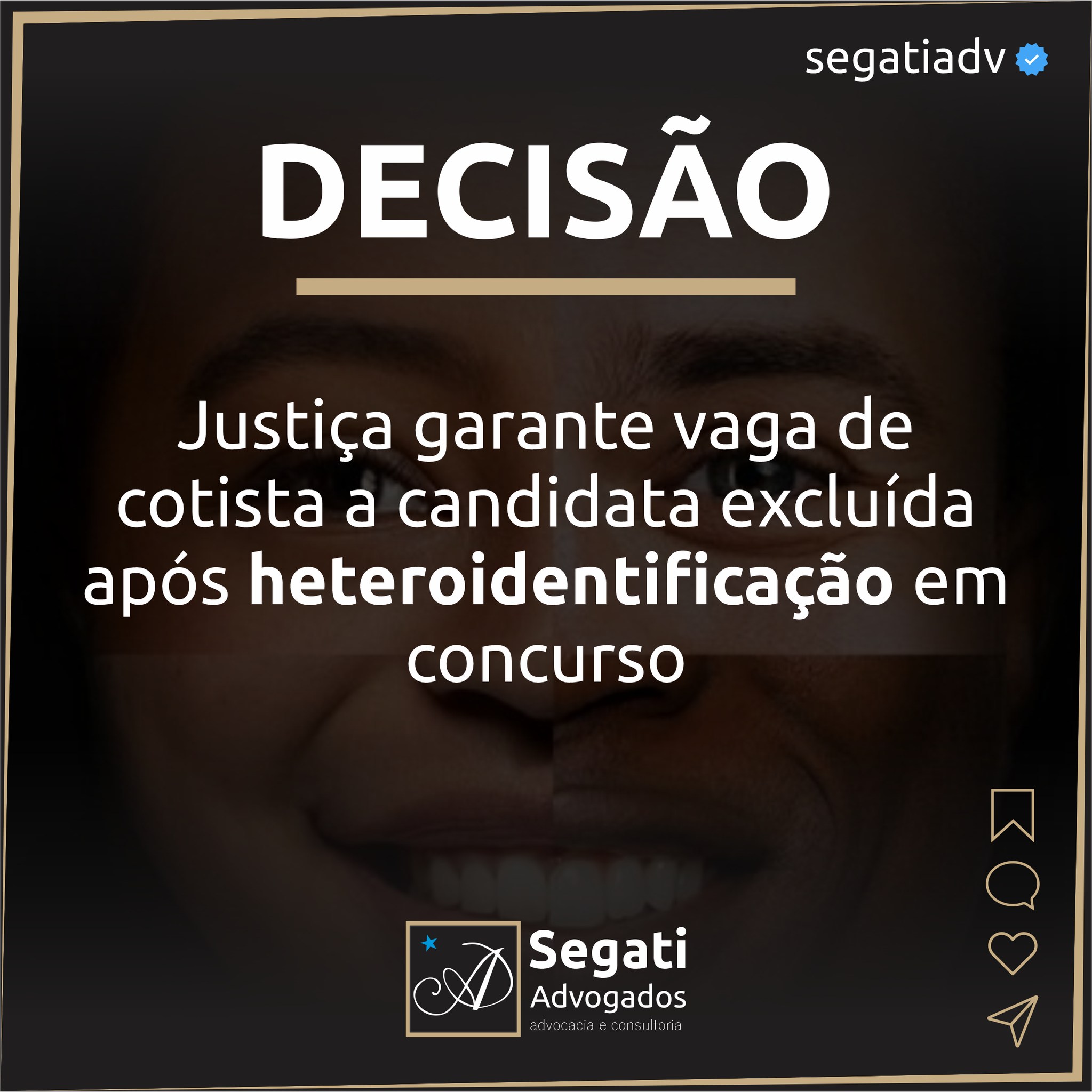 Justiça garante vaga de cotista a candidata excluída após heteroidentificação em concurso