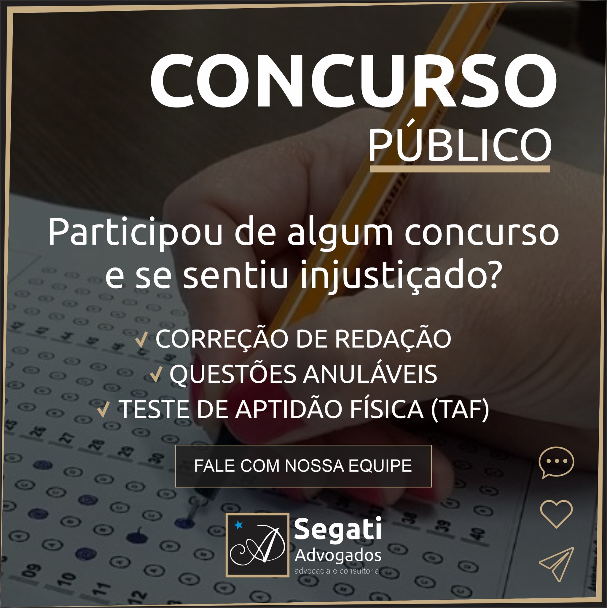 Participou de algum concurso e se sentiu injustiçado?