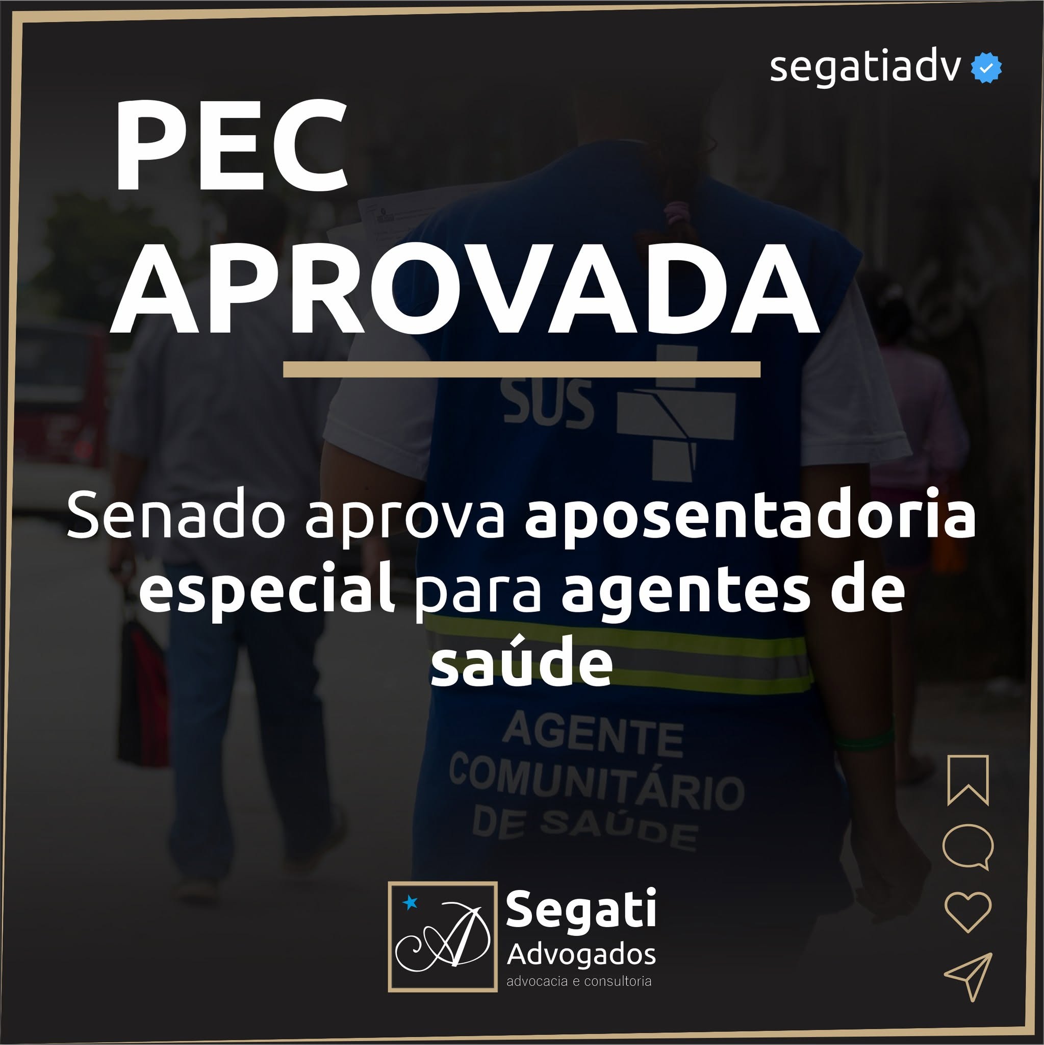 Senado aprova aposentadoria especial para agentes de saúde