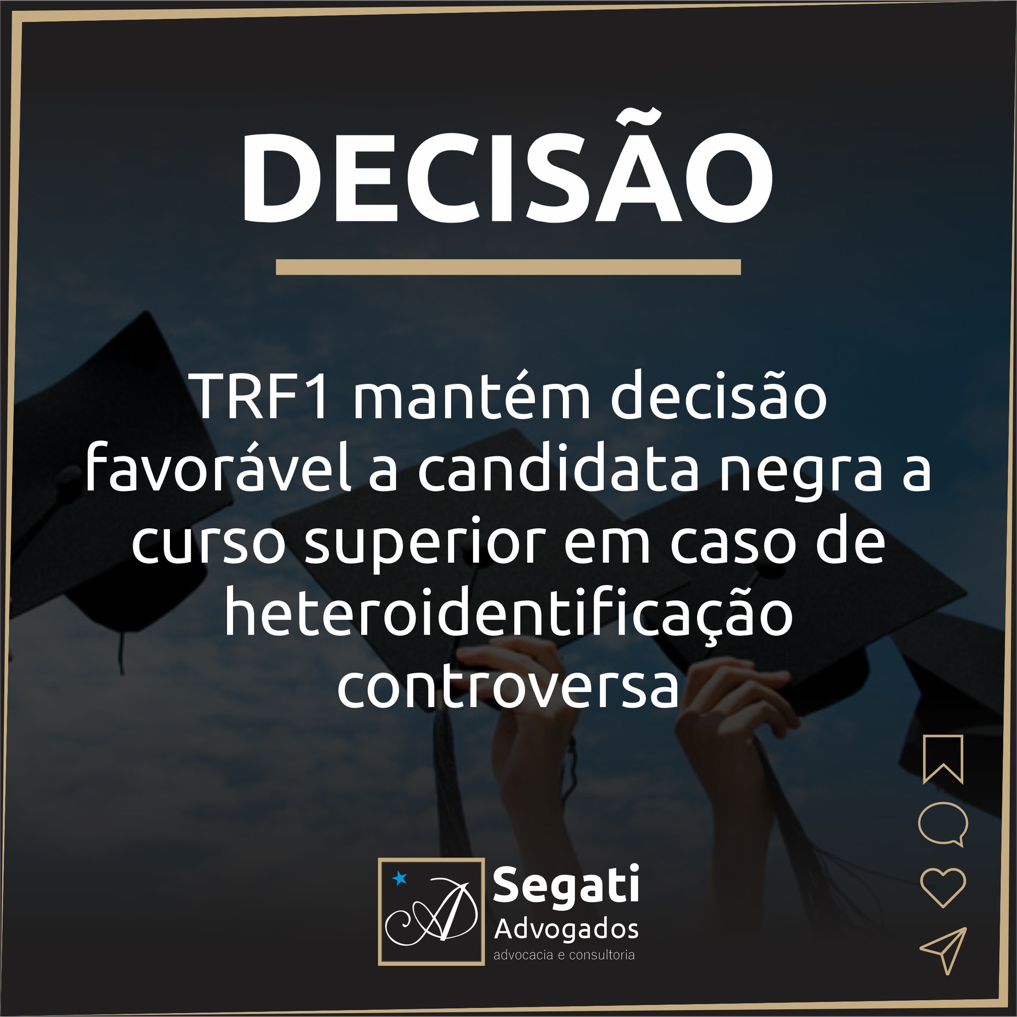 TRF1 mantém decisão favorável a candidata negra a curso superior em caso de heteroidentificação controversa