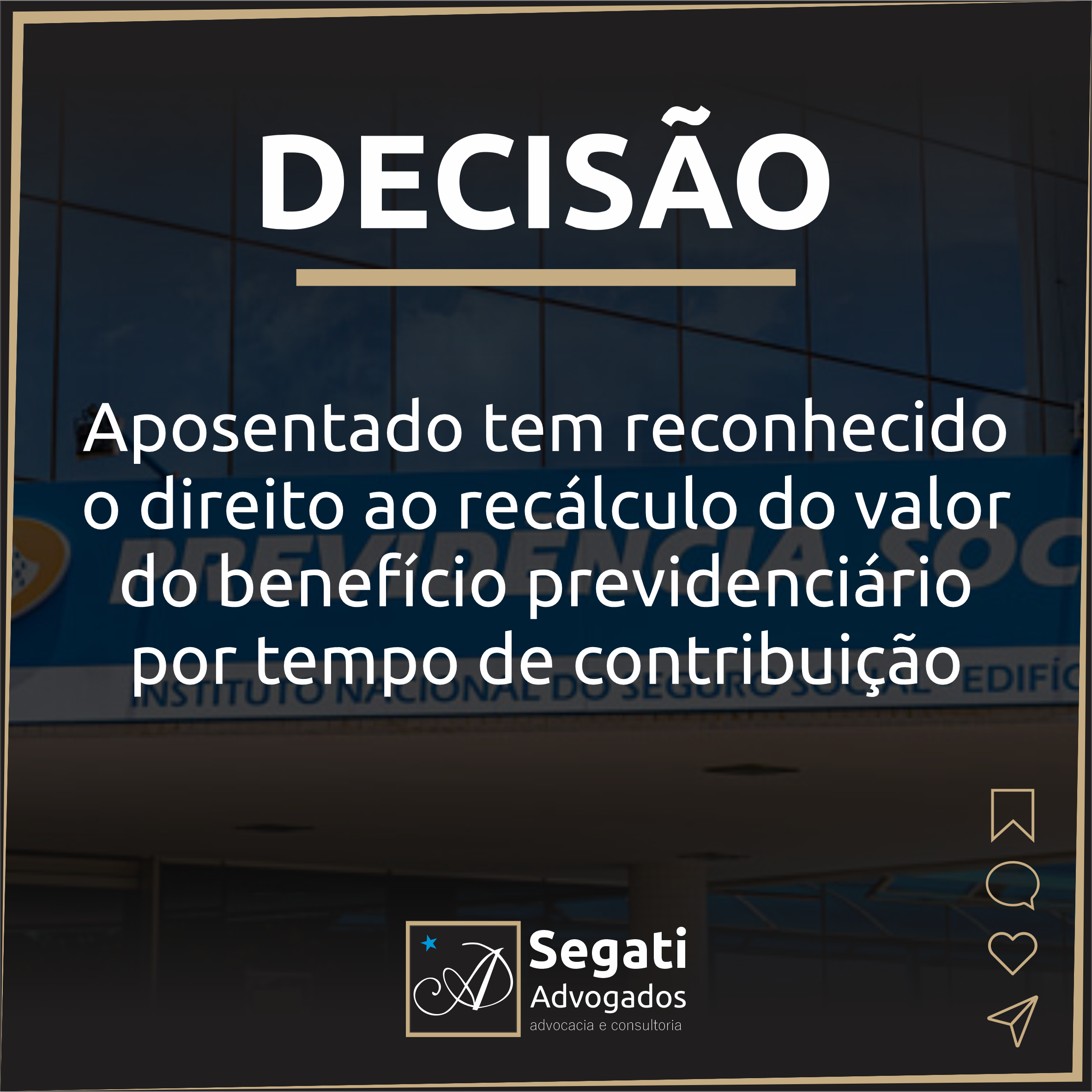 Aposentado tem reconhecido o direito ao recálculo do valor do benefício previdenciário por tempo de contribuição